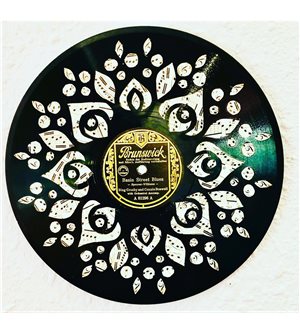 gramophone disc mandala 1